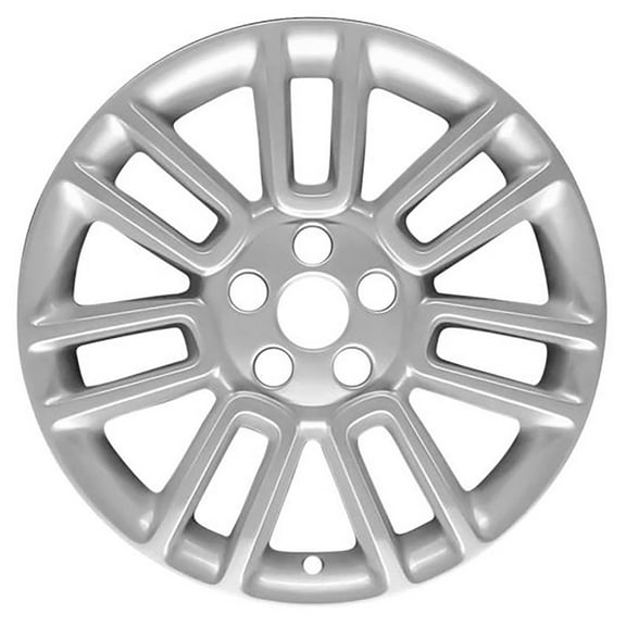 Remanufactured Painted Bright Silver Metallic Aluminum Wheel 18 x 7.5 DA8Z1007A fits 2013-2019 Ford Flex