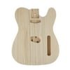 Wood Unfinished Electric Guitar Body for Style Guitar DIY Parts Accessory
