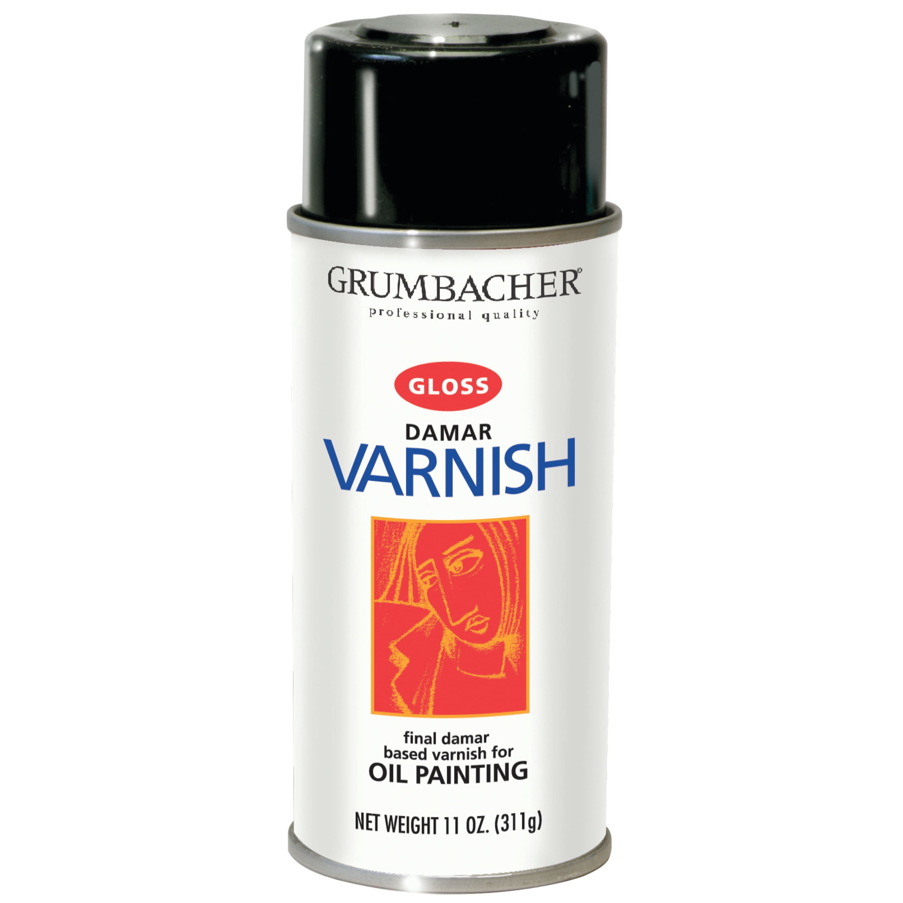Grumbacher Damar Varnish, 12.75 oz., Gloss