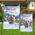 thumbnail image 4 of Hello Welcome Winter The Ski Wirehaired Pointing Griffon Snowy Day Garden Flag 12x18in Double Sided Dog Lover Outdoor Decor - 13013, 4 of 5