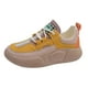 thumbnail image 5 of Zapatos informales para mujer, zapatillas deportivas de suela gruesa a la moda, zapatos para caminar al aire libre, zapatos deportivos, zapatillas de Amarillo Sunnimix  Zapatillas de mujer con plataforma, 5 of 8