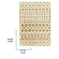 thumbnail image 6 of Livabliss Area Rugs for Living Room, 7x9 Urban Shag Global Camel Rug, Bedroom Dining Room Home Decor Stain Resistant Carpet (6'7" x 9'6"), 6 of 7