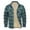 y.Green men jackets, variant on Tuphregyow Versatile Men's Button Up/Zip-Front Shirt Jacket - Plaid Flannel with Soft Warm Wool/Lining, Suitable for Various Outdoor Wine M