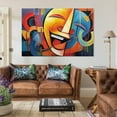 thumbnail image 3 of Abstract Art Work Child Happy Poster Decorative Painting Canvas Wall Art Living Room Posters Bedroom Painting,Unframe-style,16x24inch(40x60cm), 3 of 8