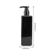 thumbnail image 4 of GOOHOCHY 1 botella de jabón líquido, champú, loción, dispensador de gel de ducha, contenedor vacío de 500 ml, color negro., 4 of 7