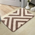 thumbnail image 2 of 1PCS Runner Rug Faux Carpet Bathroom Floor Mats Door Carpet Washable Fast Dry Area Rug for Bedroom Doorway Toilet Doormat, 2 of 5