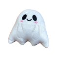 thumbnail image 3 of Bulk Halloween Ghost Plush Toys, 6 Assorted Mini Stuffed Ghost Figures, Non-Candy Trick or Treat Goodie Bag Fillers, Party Favor Gifts for Kids, 3 of 8