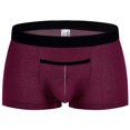thumbnail image 1 of Ropa Interior Para Hombre, Ropa Interior Masculina Informal De Malla Sólida, Pantalones Tipo Bragas Separados, Cómodos, 1 of 4