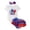 L6-White, variant on CAUYDY 4th Of July Toddler Girl Outfits Flag Print Short Sleeve Top Set Patriotic Clothes 3 6 9 12 18 24 Months 2T 3T 4T (Sizes 12-18 Months,White)