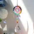 thumbnail image 3 of Atrapasueños colgante de cristal, prisma Árbol de la vida, máquina de arcoíris, ventana, hogar, oficina, decoración de jardín, 3 of 5