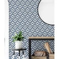thumbnail image 4 of NAVY Vinyl Peel  Stick Wallpaper - NuWallpaper, 4 of 5