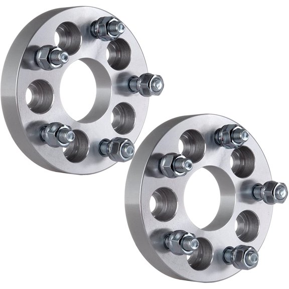 SCITOO Wheel Spacers 2X 1 5x100mm to 5x112mm Conversion Wheel Spacers Adapters Stud 12x1.5 57.1 H.B Compatible with for Toyota for chevy for Cadillac for Buick for Chrysler Pontiac
