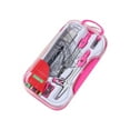 thumbnail image 2 of Math And Geometry Set Christmas Decor 10 Student Supplies With Proof Storage Box Including Ruler Protractor Eraser Penknife Pencil For Drawing And Drawing Celebrate Valentine's Day Valentine gifts, 2 of 9