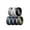 Pack A: Charcoal Black, Iron Grey, Concrete Grey, Navy Blue, Midnight Blue, Olive Green, Light Grey, variant on ThunderFit Men's Silicone Rings 10mm Wide 2.5mm Thick Breathable Rubber Wedding Bands, 1 Ring (Pack B, Size 12.5 - 13 (22.33mm))