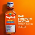 thumbnail image 4 of Vicks DayQuil Severe Cold and Flu Liquid, Cold and Flu Medicine for Adults, Citrus, 12 Fl oz, 4 of 11