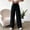 Black, variant on Cargo Pants for Women Solid Color High Waisted Lace Up Pants Ladies Csual Comfy Breathable Pants with Pockets for Daily Wear