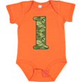 thumbnail image 3 of Inktastic Green Camo 1st Birthday Boys Baby Bodysuit, 3 of 5