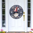thumbnail image 6 of Christmas Savings Clearance! Cbcbtwo Independence Day Hanging Decoration, 10" Round 4th of July Decorations Patriotic Memorial Day Decoration Welcome Sign Ornament, Outside Front Door Home Room decor, 6 of 8