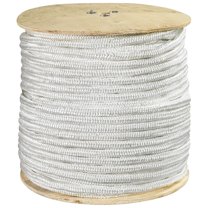 Partners Brand Double Braid Nylon Rope,6500 lb,1/2" TWR127