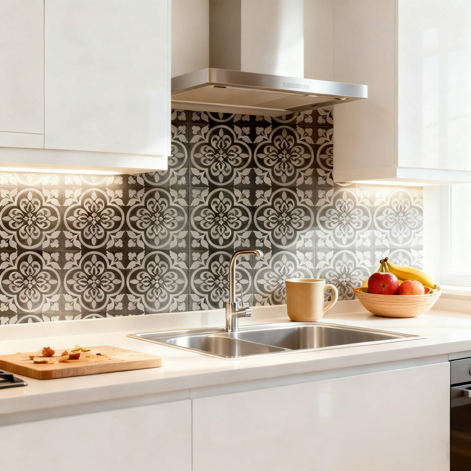 15 Sheet Peel and Stick Backsplash Tiles, 11.8 x 6 Inch Vintage Self Adhesive Tile Sticker Vinyl Decals Wallpaper for Backsplash Kitchen, Bathroom