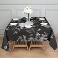 thumbnail image 3 of 60x60 Inch Waterproof Square Tablecloth, Thickened Polyester Table Cover for Dining & Parties, Floral Print, 3 of 6