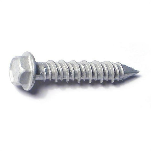 1/4" x 1-1/4" 410 Stainless Hex Washer Head Tapcon Masonry Screws (50 pcs.)