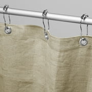 Bean Products Hemp Shower Curtain (Natural), [70" x 74"] | All Natural Materials - Made in USA | Works With Tub, Bath and Stall Showers