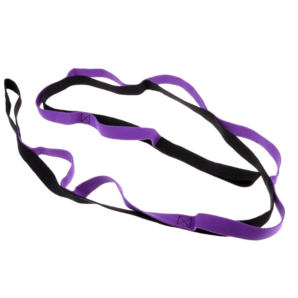 harayaa 2 Pieces Rock Climbing Rope Strap Safety Loop Webbing Equipment, 200cm Long