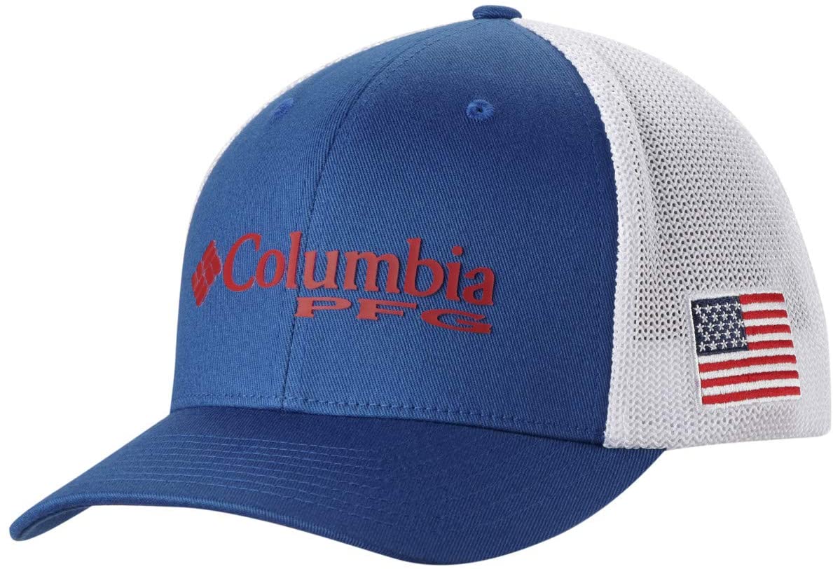 Columbia PFG Mesh Ball Cap, Mountain 