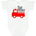 thumbnail image 3 of Inktastic Future Firefighter Cute Red Firetruck Boys or Girls Baby Bodysuit, 3 of 5
