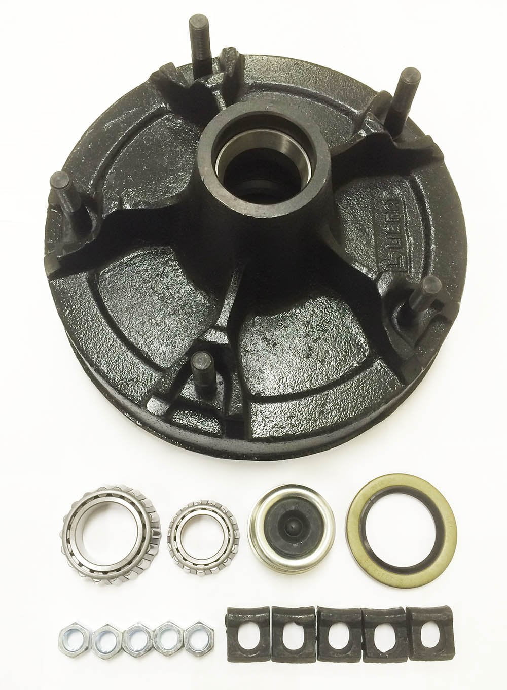 New 12 x 2 UTG mobile home trailer brake drum kit for 7K UTG utility