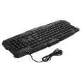 thumbnail image 4 of Ktaxon Cool Multimedia 3 colors LED Illuminated Backlight USB Wired Gaming Keyboard PC, 4 of 7