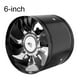 thumbnail image 2 of Ventilador de Extracción Potente de 110V - Ventilación Metálica de 4/6 Pulgadas para Cocina & Baño, 2 of 10