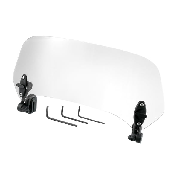 Parabrisas motocicleta Unique Bargains 37cm Transparente