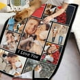 thumbnail image 6 of Personalized Blankets and Throws Photo Blanket Customized Using My Own Photos Customized Blanket Collage Blanket Customized, 6 of 6