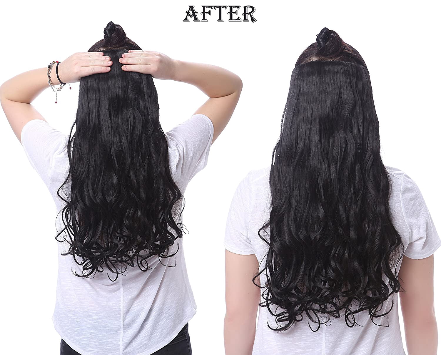 ✨ 20” WINE RED 3/4 full head clip ins  NWT* NWT*✨ Cherry Red, 20 main image 3