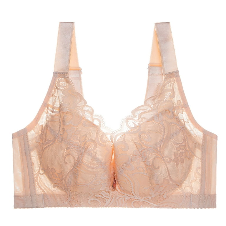 40E, Front Fastening Bra with Pockets
