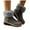 Grey, variant on Winter Boots for Women Fuzzy Wedge Ankle Snow Booties Suede Side Zipper Platform Dressy Outdoor Slip on Shoes Grey 7.5