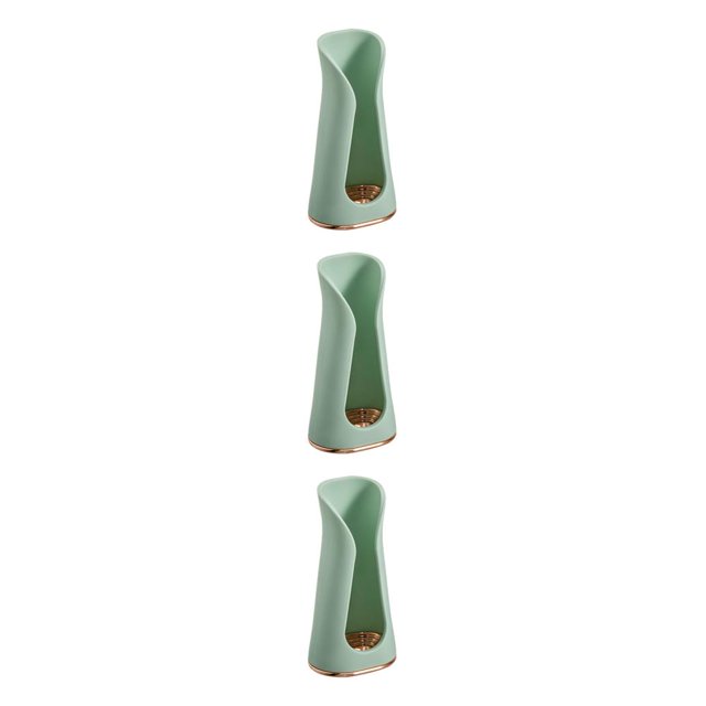 Wosthever Soportes de silicona para cepillos de dientes eléctricos Perchero montado en la pared sin perforaciones Ganchos organizadores Type4 NO4