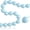 Pastel Blue, variant on Blue White Linking Balloons,100pcs 6 Inch Quick Link Long Balloons for Tying Balloon Arch,Tails Heart Balloon Wall,for Wedding Anniversary Engagement Birthday Baby Shower Graduation Party Decorations