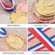 thumbnail image 4 of 12 paquetes de medallas de juegos deportivos, patrón de copa de desafío, medallas de premio para ganadores, medallas de premio genuinas, medallas de oro, plata y bronce con cinta Nick, 4 of 6