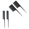 thumbnail image 1 of 4x Secciones Te Resaltado Frustrado Peine para el cabello Destacado para Zulema Peine para el cabello con reflejos negros, 1 of 8