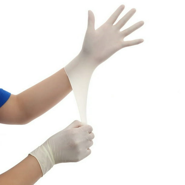 Disposable Rubber Hand Gloves - 100pcs/box - Lockout Tagout