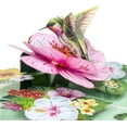 thumbnail image 3 of PTSPLLMY 3D Pop Up Birthday Cards for Women - Beautiful hummingbird & Flower Greeting Card with Envelope - Perfect Mother's Day, Wife, Mom, Sister, Friend Gift - Handmade 3D Paper Art Card, 3 of 9