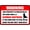 Warning Sign 2, variant on Pool Rules Be Considerate No Yelling Safety Sign 8"x12" - Metal Aluminum - For Pool Area