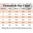 thumbnail image 7 of Fantaslook 3/4 Sleeve Womens Tops Dressy Casual Blouses V Neck Work Shirts Trendy Tops with Smocked Cuffs, 7 of 7