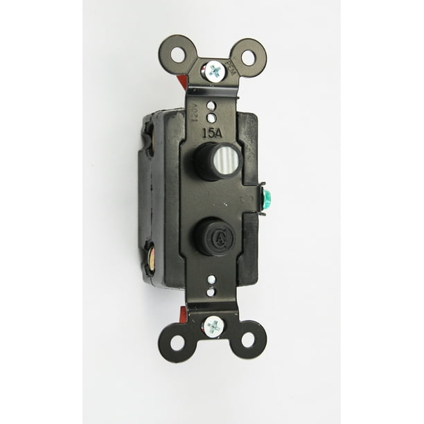 Classic Accents Single Pole Antique Reproduction Push Button Light Switch