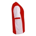 thumbnail image 3 of A4 Premier Soccer Jersey For Men in Scarlet/White | N3017, 3 of 5