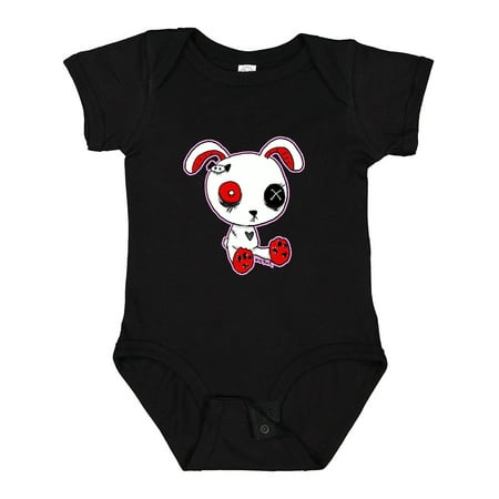 

Inktastic Goth Bunny Gift Baby Boy or Baby Girl Bodysuit