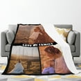 thumbnail image 3 of Custom Blankets with Photos Personalised Couples Blanket Gifts Customized Picture Blanket Memory Gifts Birthday Gift for Wife Husband Girlfriend Boyfriend, 76x102cm, 3 of 5